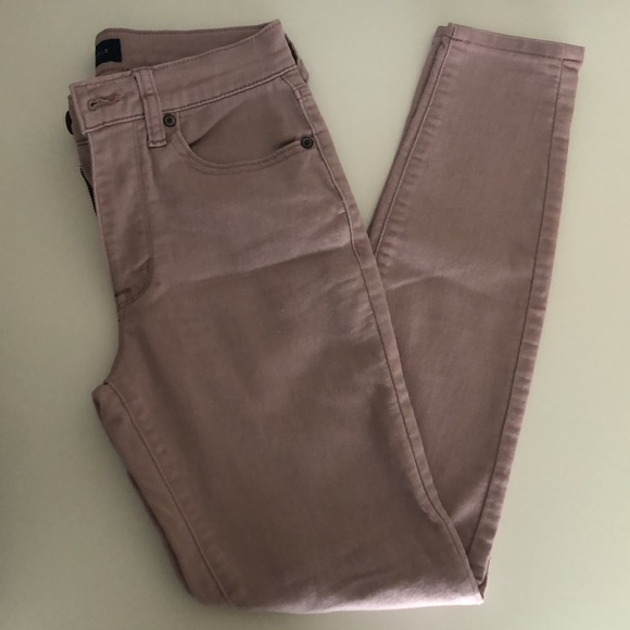 High-Rise Color Wash Jegging Pink Note Size 2 - Picture 12 of 12